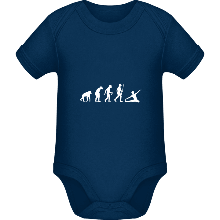 Gymnast Evolution Baby romper kostym contain pic