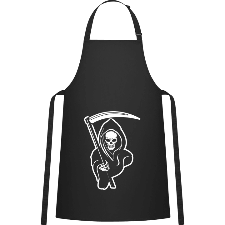 Death Grim Reaper Logo Delantal de cocina contain pic