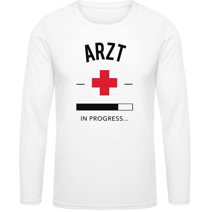 Arzt in progress T-shirt à manches longues contain pic