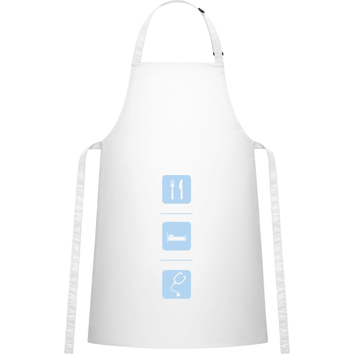 Eat Sleep Patching Up Kitchen Apron contain pic
