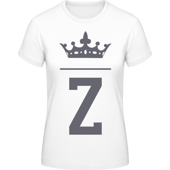 Z Initial T-skjorte for kvinner 0 image