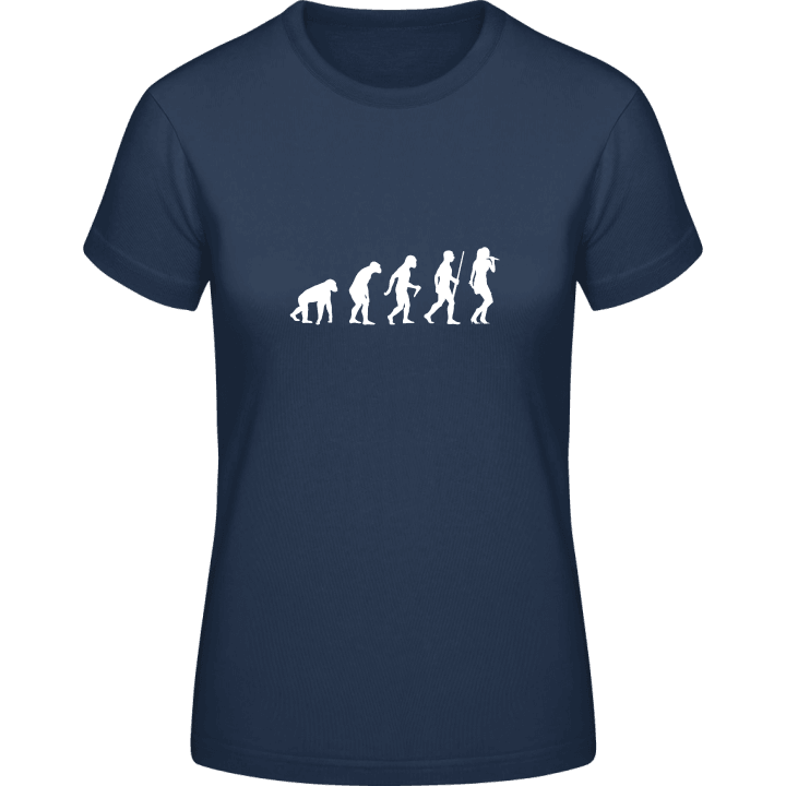 Female Solo Singer Evolution Frauen T-Shirt 0 image