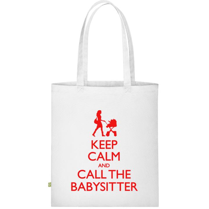Keep Calm And Call The Babysitter Väska av tyg contain pic