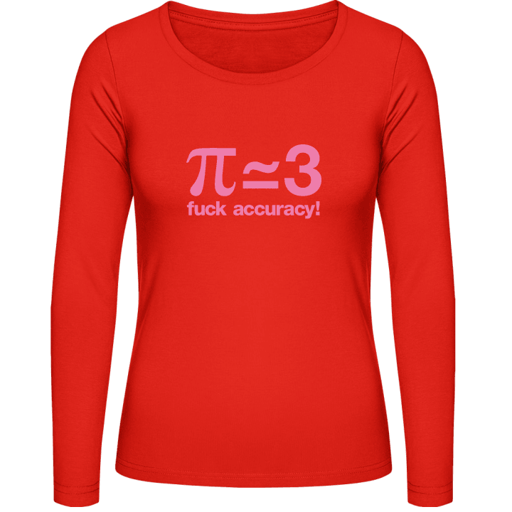 Pi Humor Langermet skjorte for kvinner 0 image