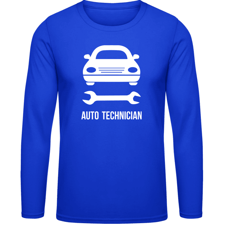 Auto Technician Langermet skjorte contain pic
