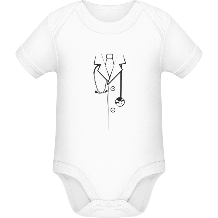 Doctor Costume Baby romper kostym contain pic