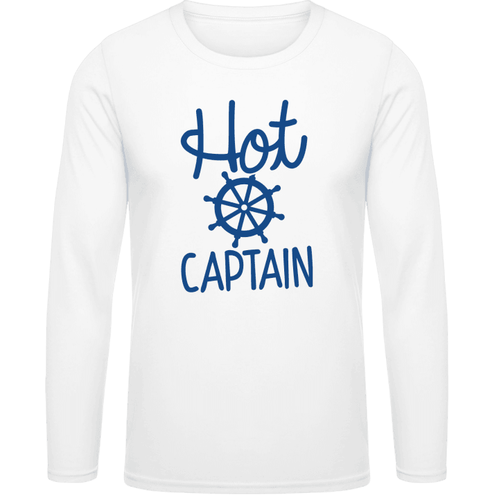 Hot Captain Langermet skjorte contain pic