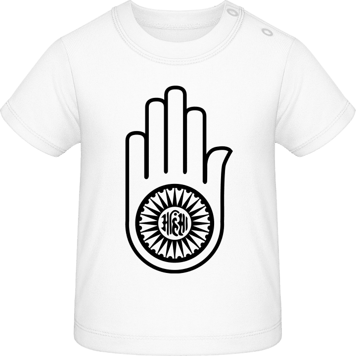 Jainismus Hand Baby T-Shirt contain pic