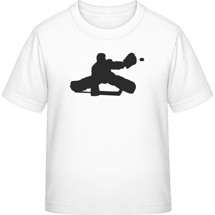Ice Hockey Keeper Kids T-shirt contain pic