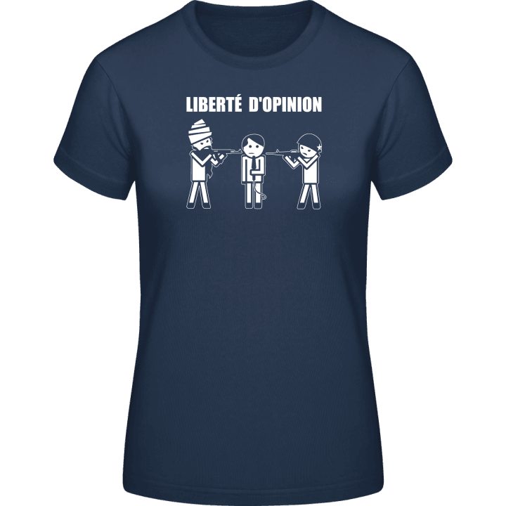 Liberte Opinion T-shirt pour femme contain pic