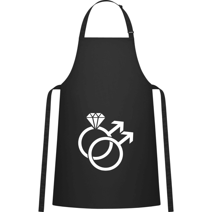 Gay Marriage Kitchen Apron contain pic