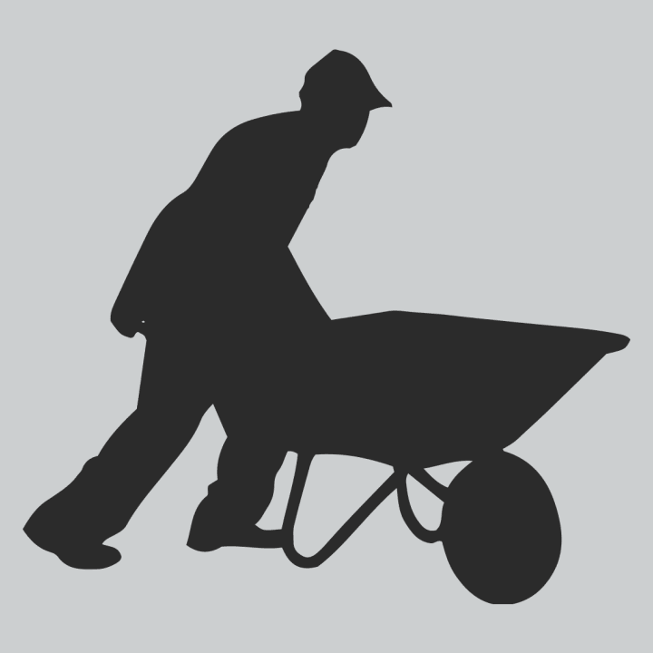 Worker and Pushcart T-skjorte 0 image