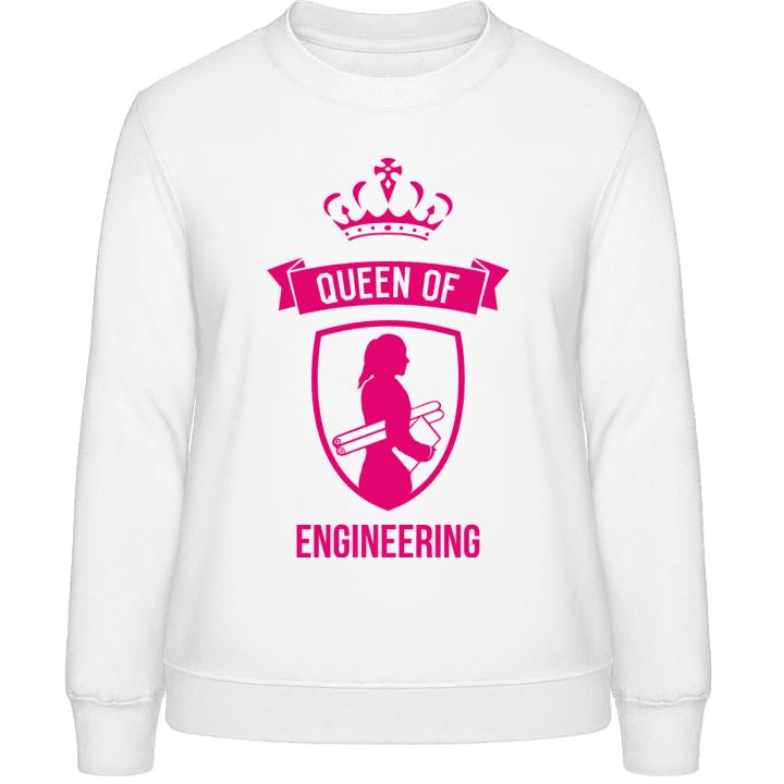 Queen Of Engineering Vrouwen Sweatshirt contain pic
