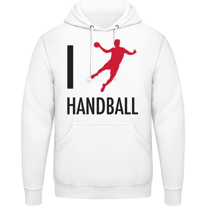 I Love Handball Sweat à capuche contain pic