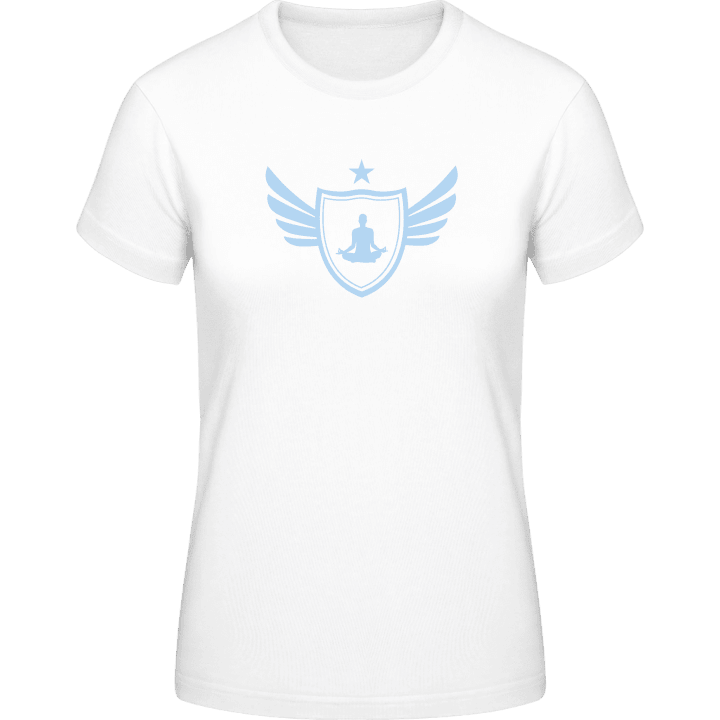 Yoga Star Wings T-skjorte for kvinner contain pic