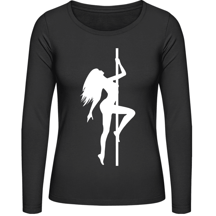 Table Dance Girl Langermet skjorte for kvinner contain pic