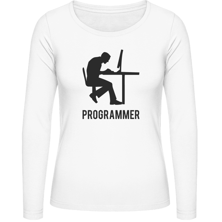 Programmer Camisa de manga larga para mujer contain pic