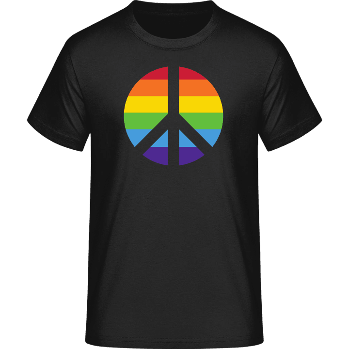 Peace And Love Rainbow Maglietta contain pic
