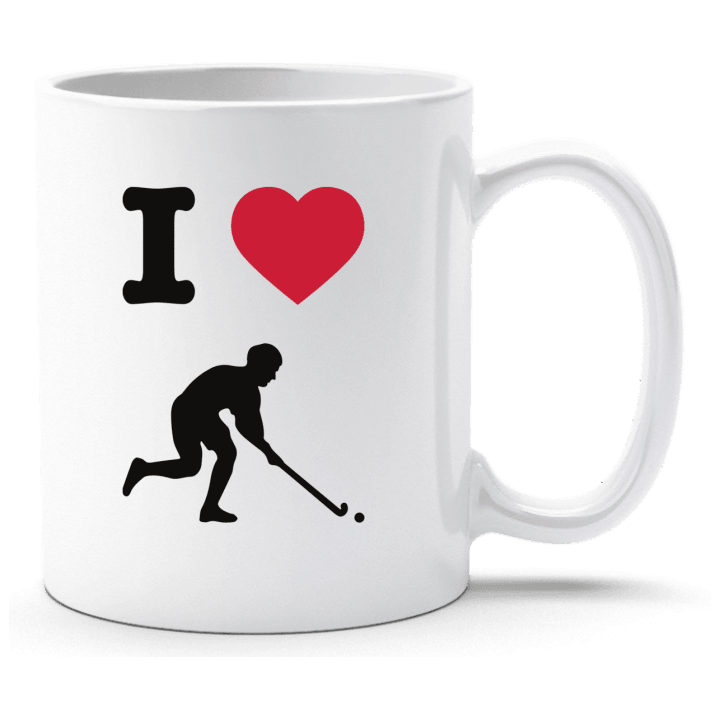 I Heart Field Hockey Logo Coppa contain pic