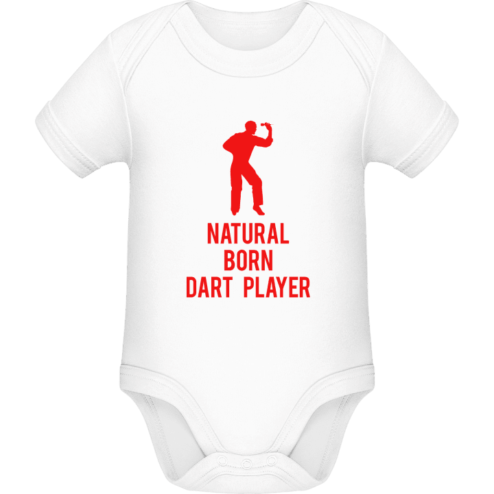 Natural Born Dart Player Baby Romper contain pic