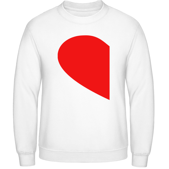 Couple Heart Left Sweatshirt contain pic