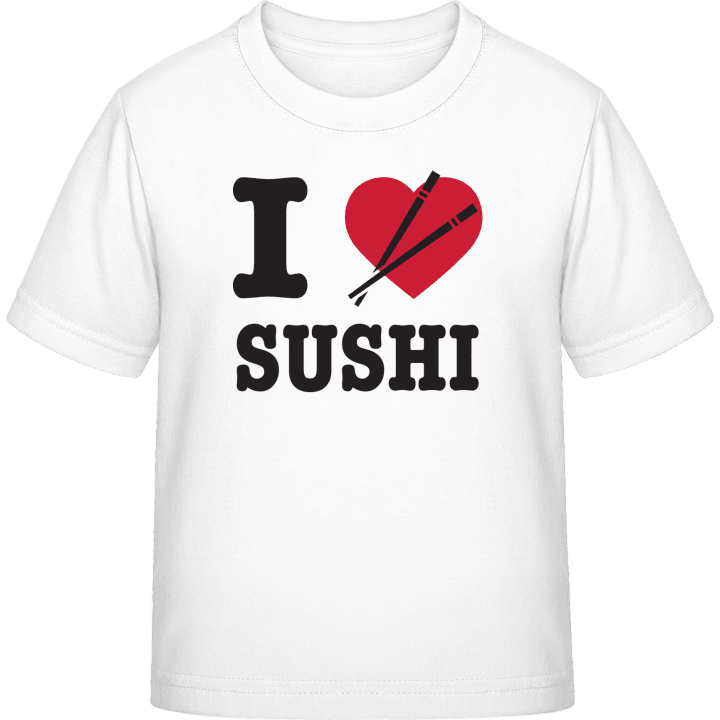 I Love Sushi T-shirt pour enfants contain pic