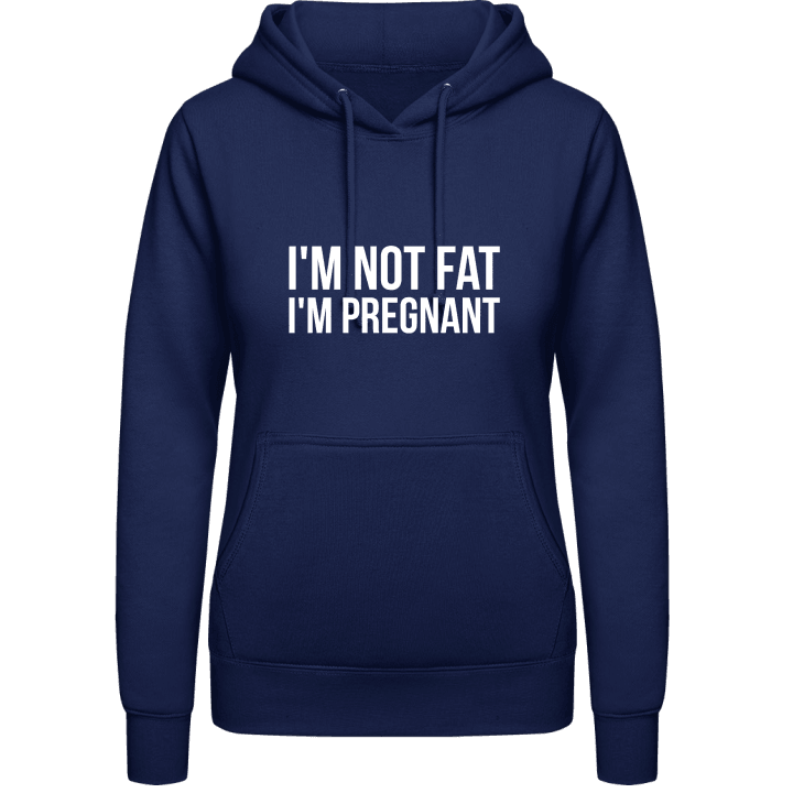 I'm Pregnant Vrouwen Hoodie contain pic