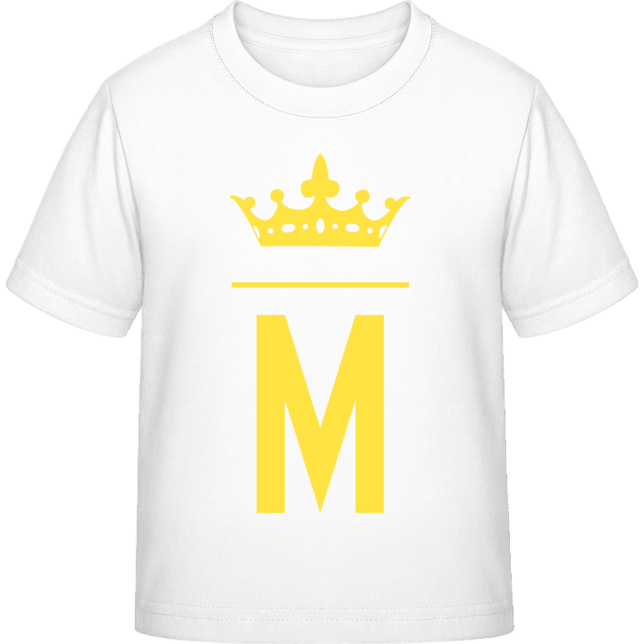 M Initial Camiseta infantil contain pic