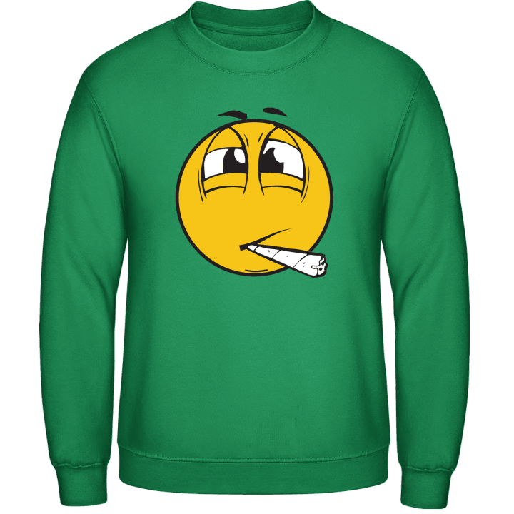 Stoned Smiley Face Sweatshirt contain pic