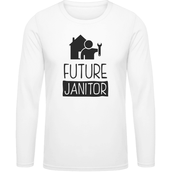 Future Janitor Langarmshirt contain pic