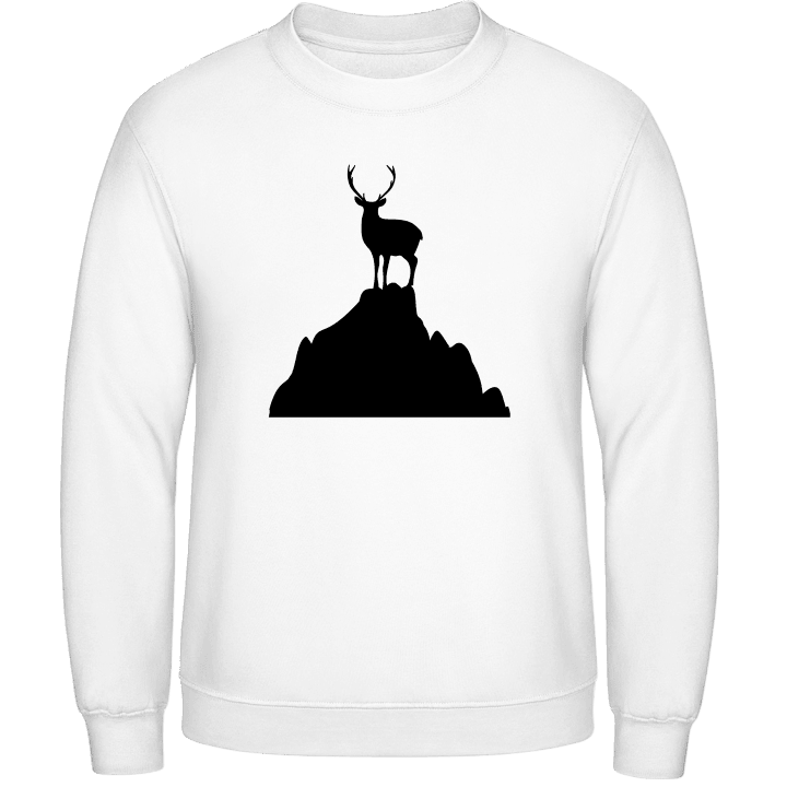 Deer On A Mountain Sweatshirt 0 image