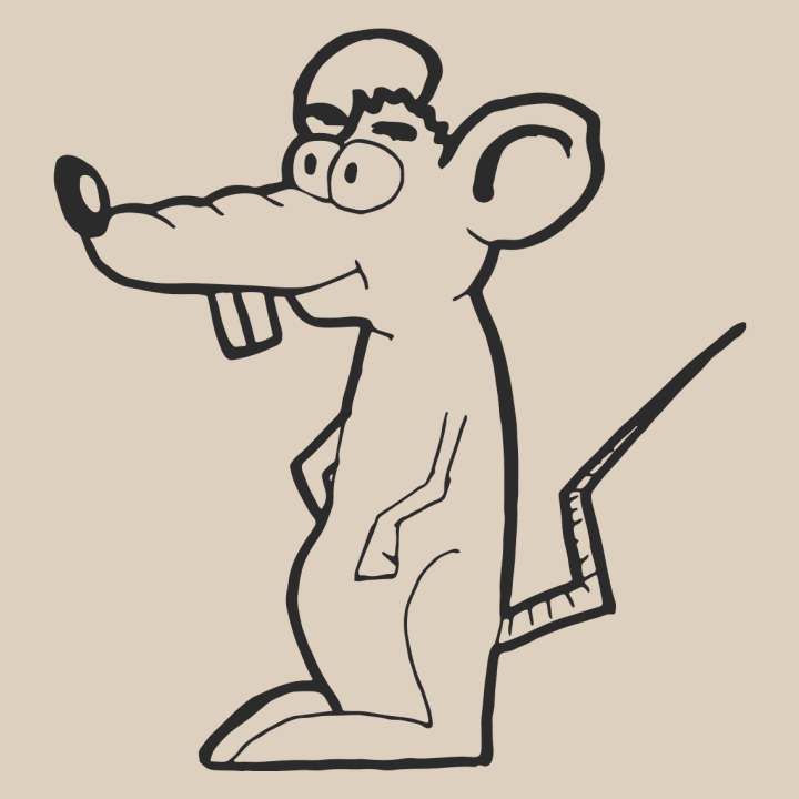 Rat Mouse Cartoon T-shirt à manches longues pour femmes 0 image