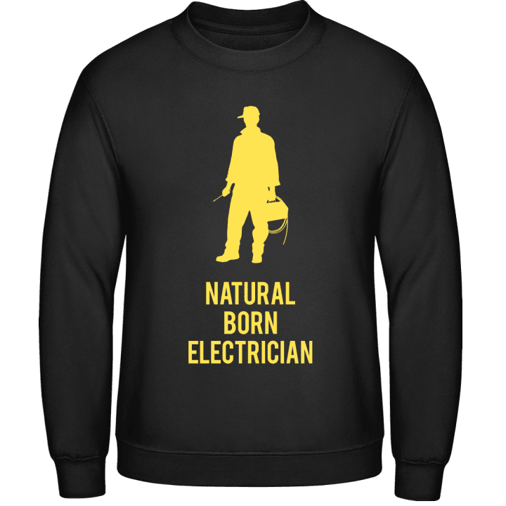 Natural Born Electrician Sudadera contain pic