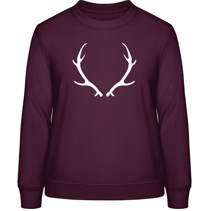 Deer Antlers Frauen Sweatshirt 0 image
