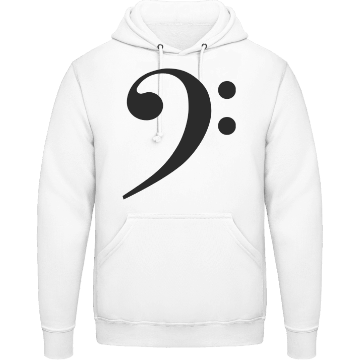 Bass Clef Hoodie contain pic