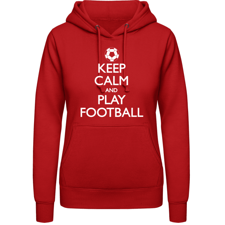 Play Football Felpa con cappuccio da donna contain pic