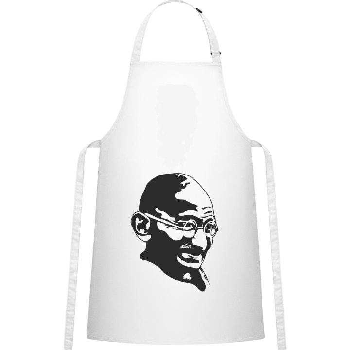 Mahatma Gandhi Delantal de cocina contain pic