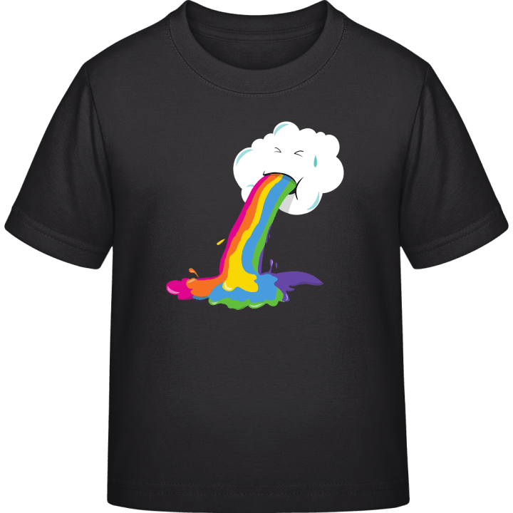 Cloud Puking Rainbow Lasten t-paita 0 image