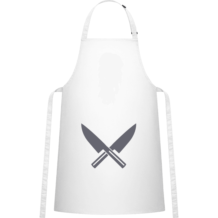 Crossed Knifes Kitchen Apron contain pic