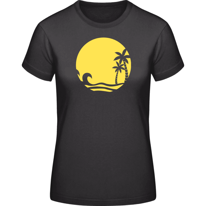 Sunny Beach T-skjorte for kvinner 0 image