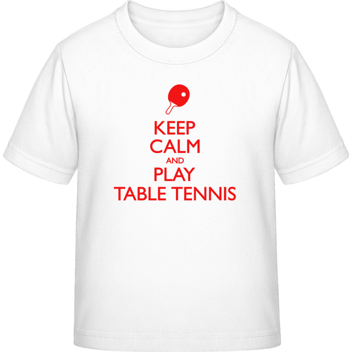 Play Table Tennis T-skjorte for barn contain pic