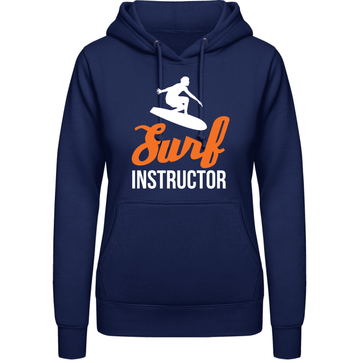 Surf Instructor Vrouwen Hoodie contain pic
