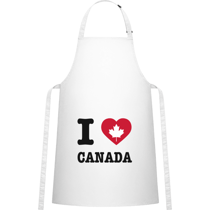 I Love Canada Kitchen Apron contain pic