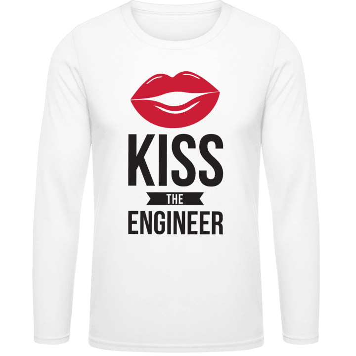 Kiss The Engineer Langarmshirt contain pic