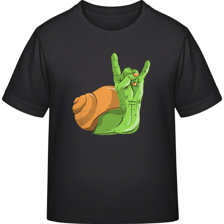 Rock And Roll Snail Kids T-shirt 0 image