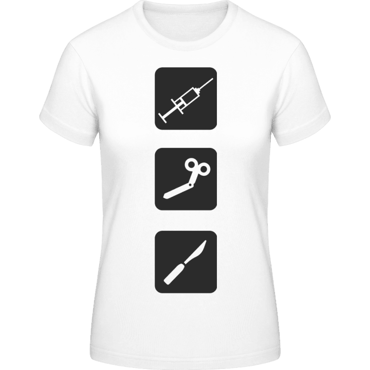 Surgeon Icons T-skjorte for kvinner contain pic