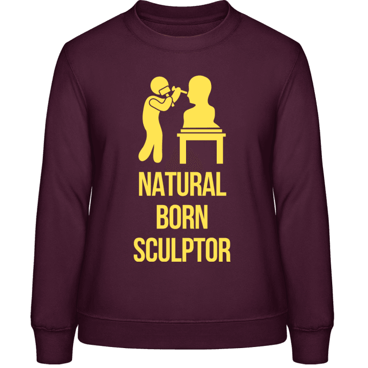 Natural Born Sculptor Sweatshirt för kvinnor contain pic