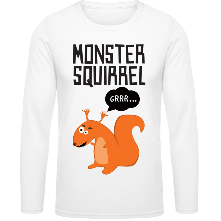 Funny Squirrel T-shirt à manches longues 0 image