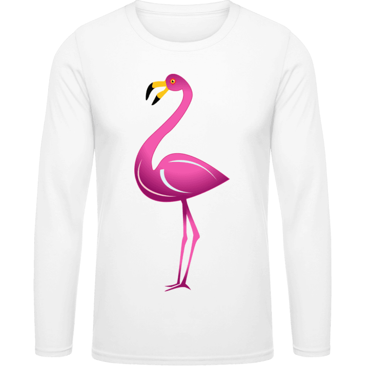 Flamingo Illustration Camicia a maniche lunghe 0 image