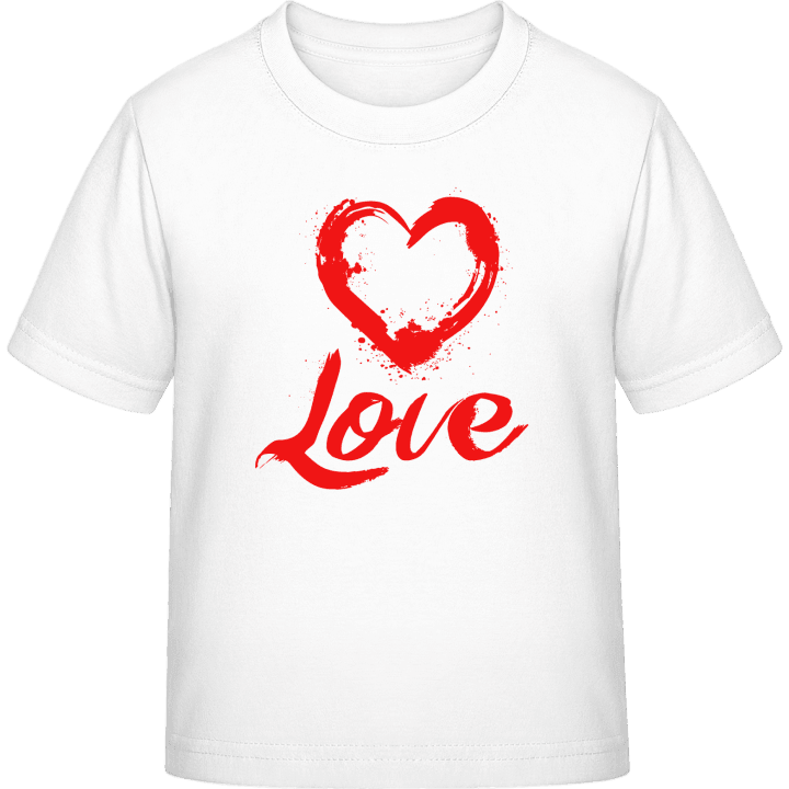 Love Logo T-skjorte for barn contain pic